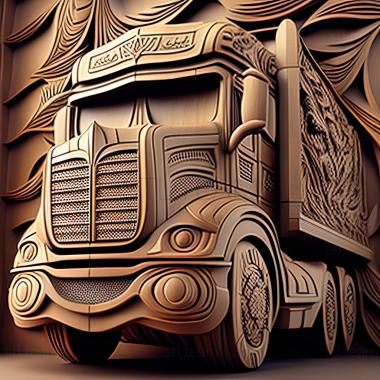 3D модель Mercedes Benz Zetros (STL)